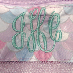 BLOOPER KIDS: Monogrammed Seashell Bag