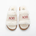 Alpha Omicron Pi Fuzzy Slippers