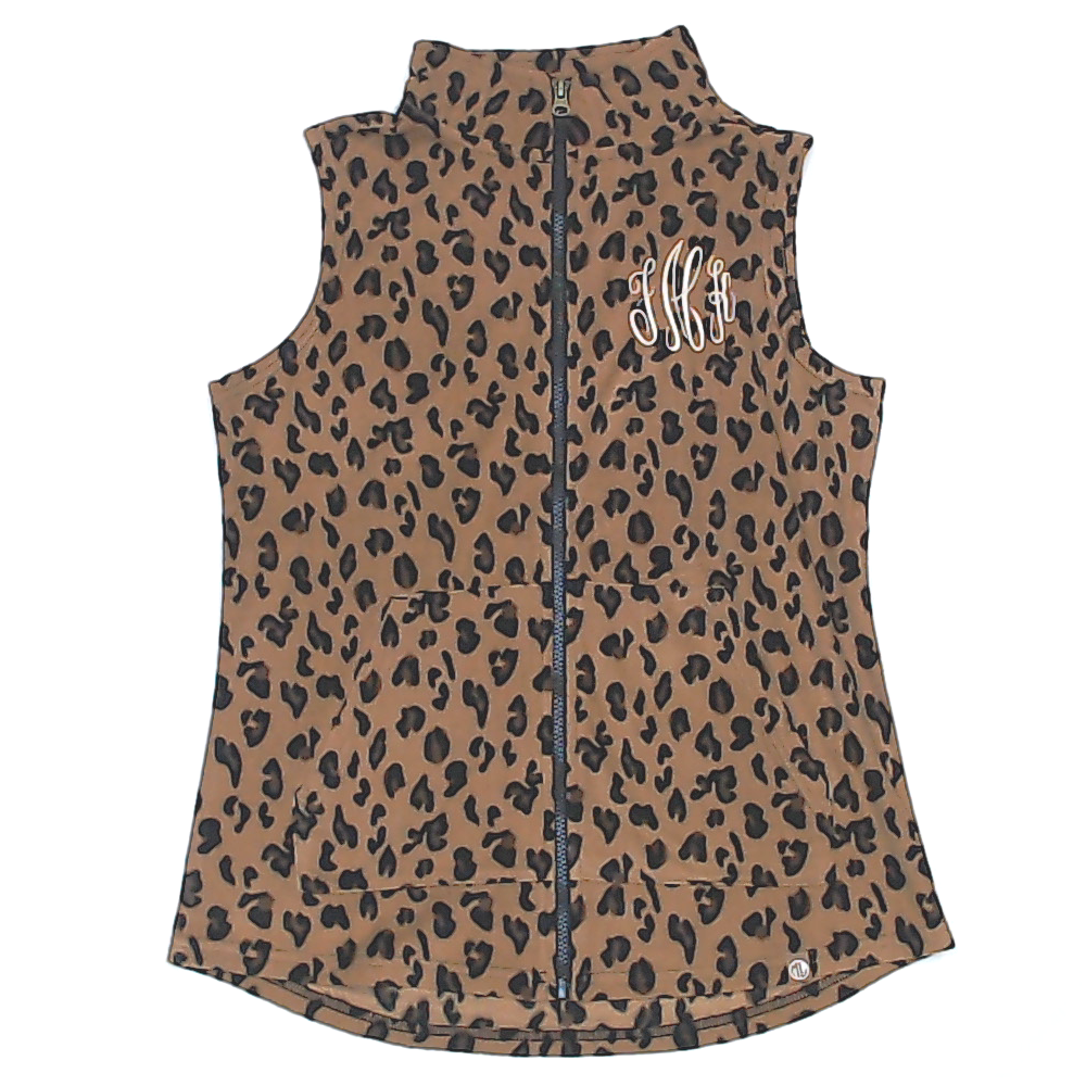 BLOOPER CLOTHING: Monogrammed Fleece Vest