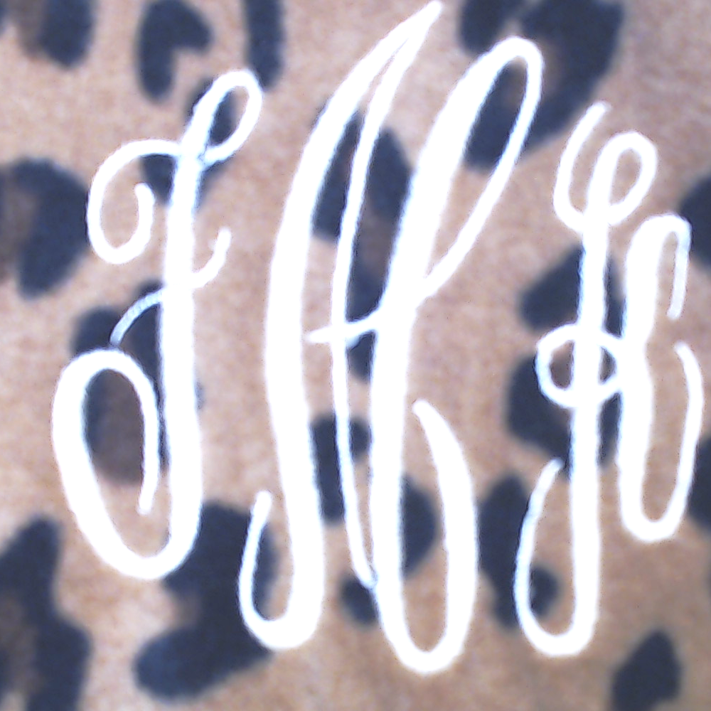 BLOOPER CLOTHING: Monogrammed Fleece Vest