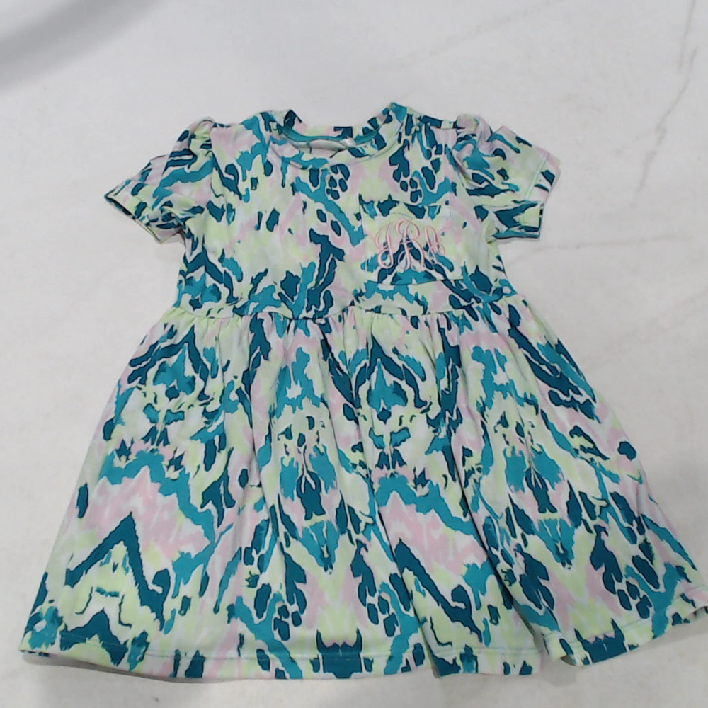BLOOPER KIDS: Monogrammed Kids T-Shirt Dress