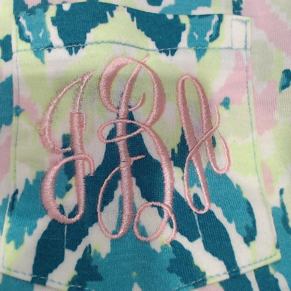 BLOOPER KIDS: Monogrammed Kids T-Shirt Dress
