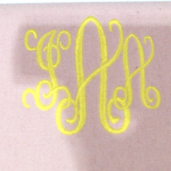 BLOOPER BAG: Monogrammed Travel Jewelry Organizer