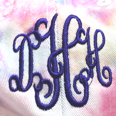 BLOOPER ACCESSORY: Monogrammed Baseball Hat