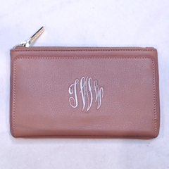 BLOOPER ACCESSORY: Monogrammed Phone Wallet