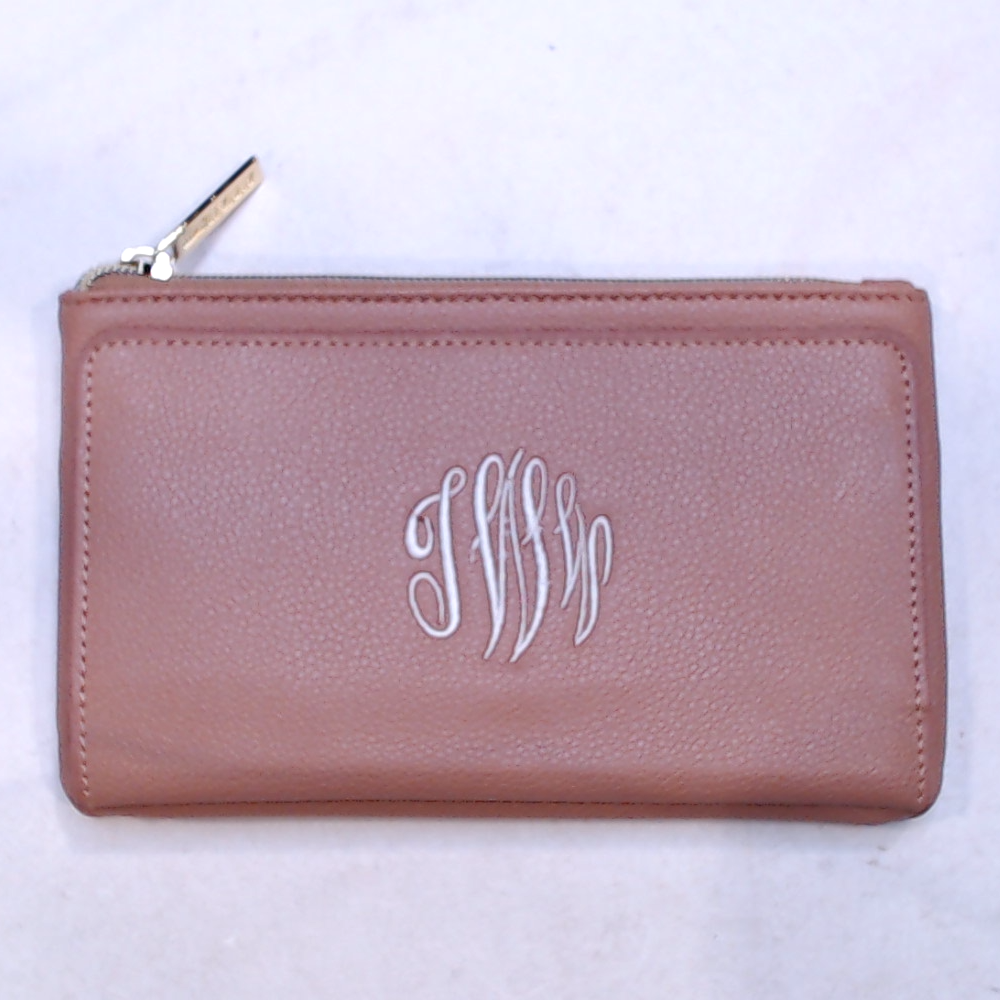 BLOOPER ACCESSORY: Monogrammed Phone Wallet
