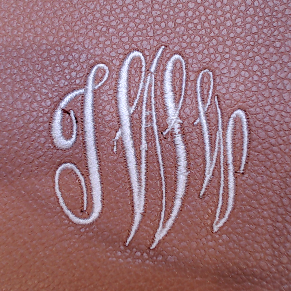 BLOOPER ACCESSORY: Monogrammed Phone Wallet
