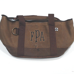 BLOOPER BAG Personalized Waxed Canvas Small Cooler