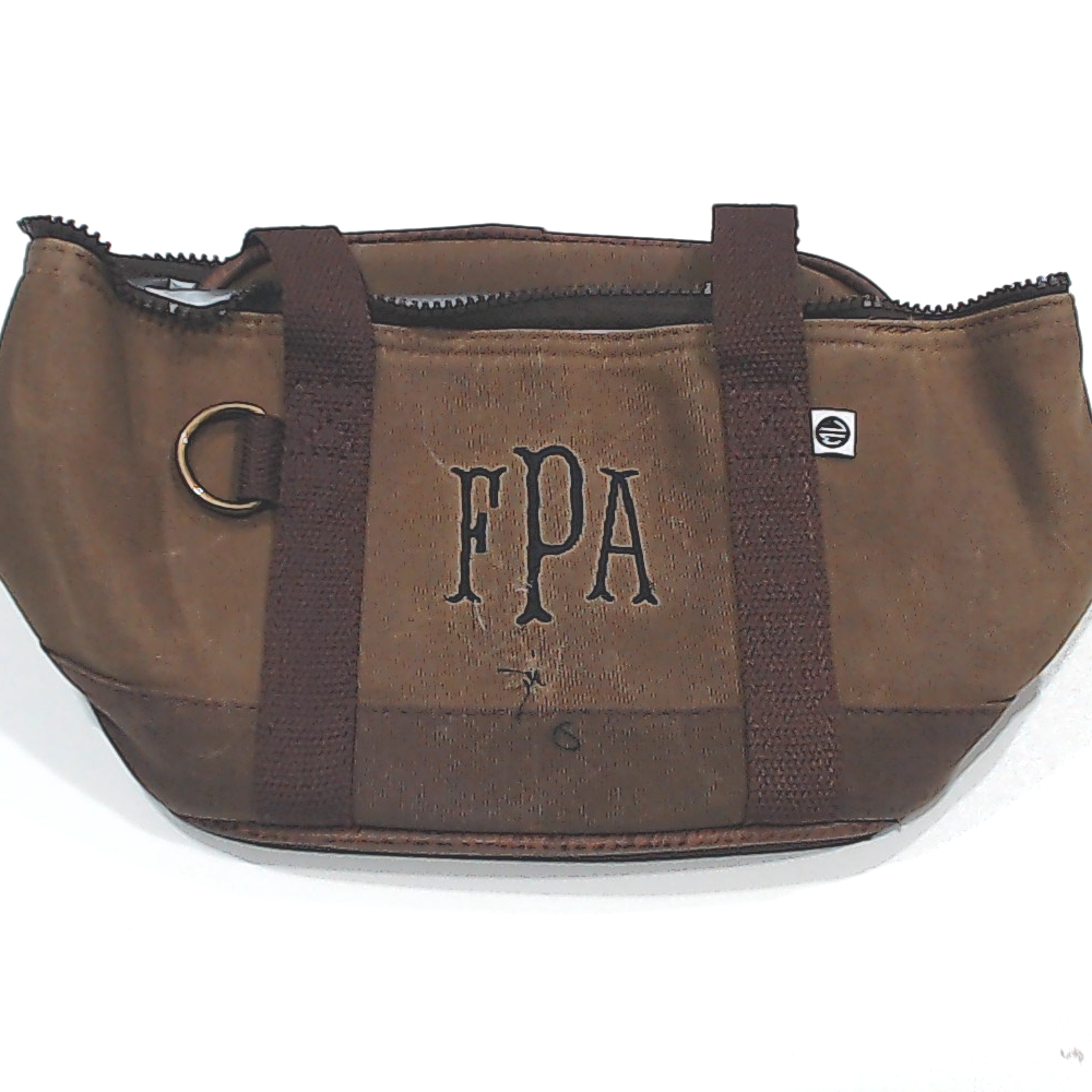 BLOOPER BAG Personalized Waxed Canvas Small Cooler