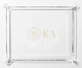 Kappa Delta Acrylic Tray | Clear