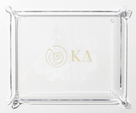 Kappa Delta Acrylic Tray | Clear