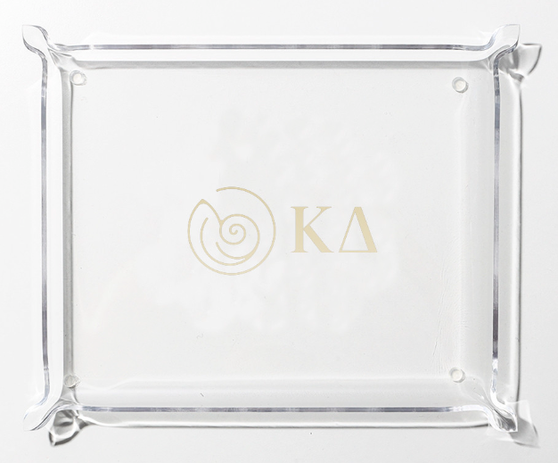 Kappa Delta Acrylic Tray | Clear