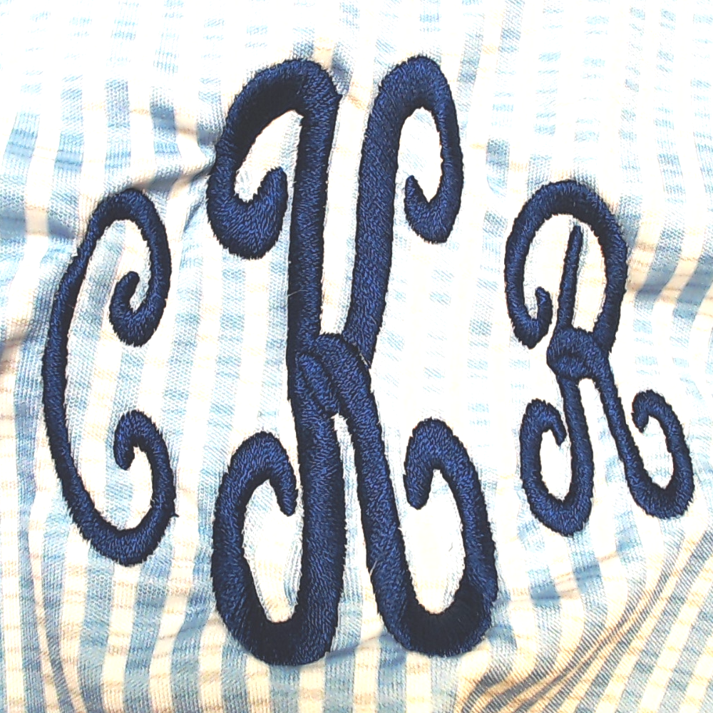 BLOOPER CLOTHING: Monogrammed Skort
