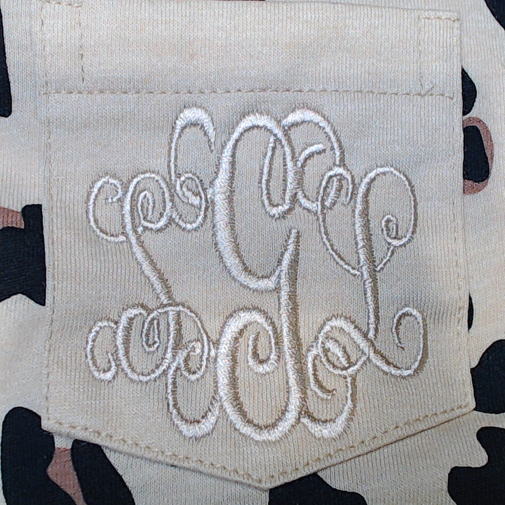 BLOOPER KIDS: Monogrammed Kids Long Sleeve Shirt