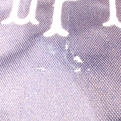 BLOOPER BAG: Monogrammed Mesh Tote