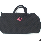 BLOOPER BAG: Monogrammed Diamond Quilted Weekender