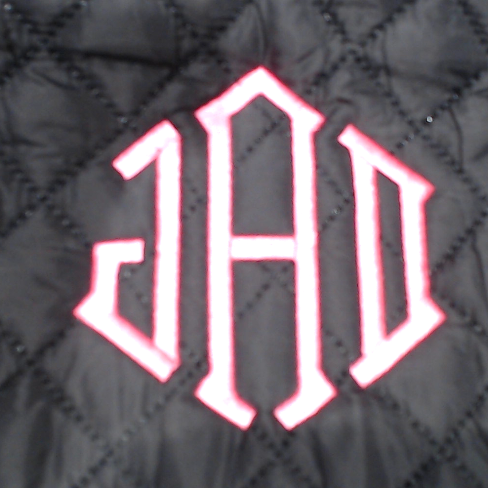 BLOOPER BAG: Monogrammed Diamond Quilted Weekender