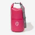 Monogrammed Dry Bag in Hot Pink