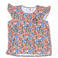BLOOPER CLOTHING: Monogrammed Ruffle Top