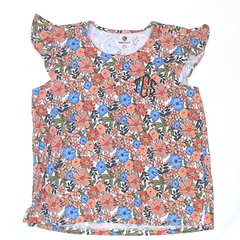 BLOOPER CLOTHING: Monogrammed Ruffle Top