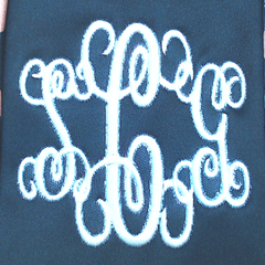 BLOOPER ACCESSORY: Monogrammed Luggage Cover