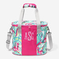 Personalized Cooler in Flamingo Splish Splash