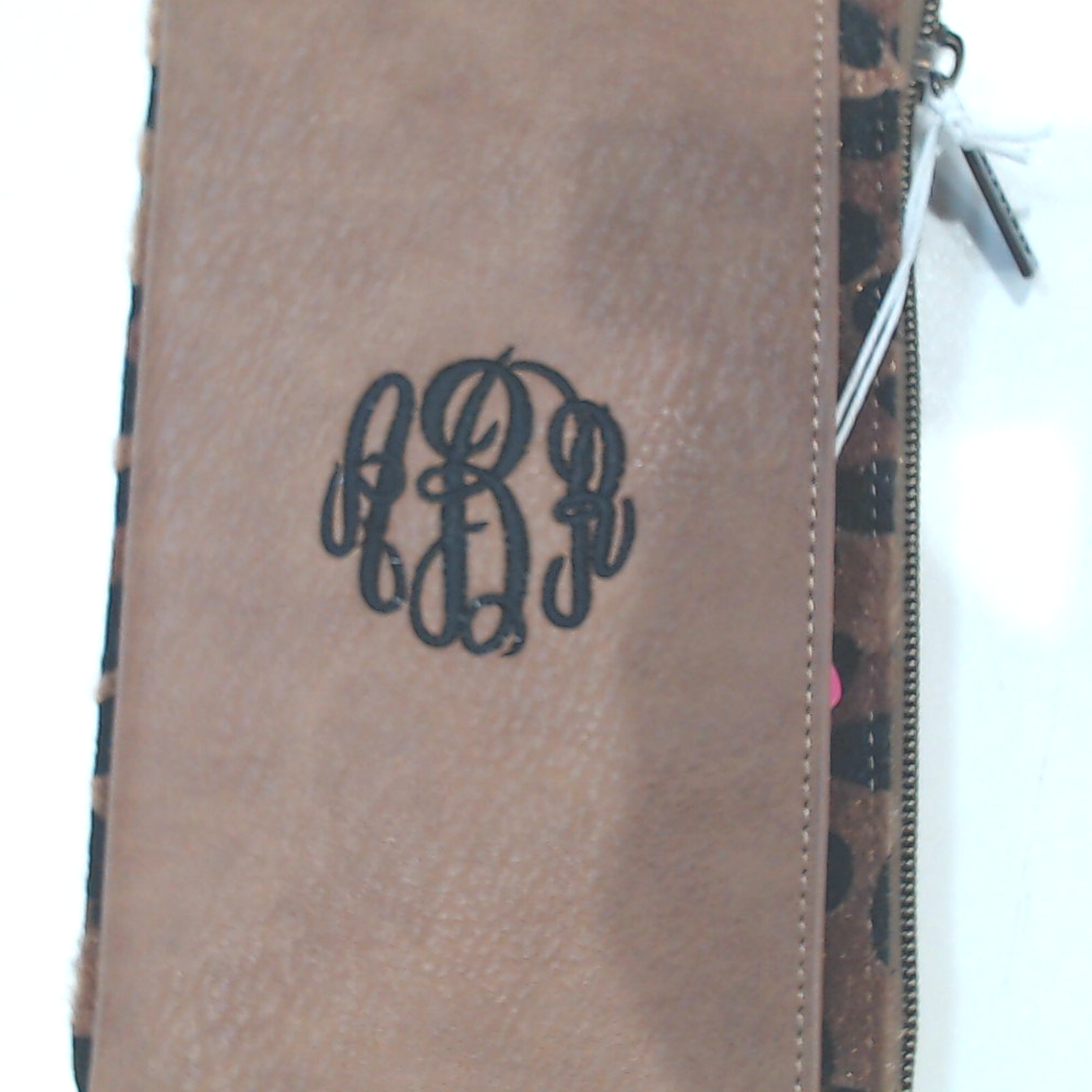 BLOOPER ACCESSORY: Monogrammed Phone Wallet