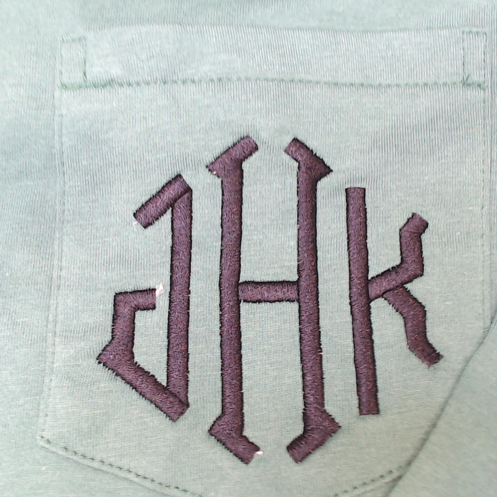 BLOOPER CLOTHING: Monogrammed Christmas Tree Shirt