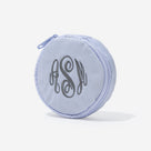 Monogrammed Travel Jewelry Case | Lavender
