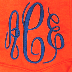 BLOOPER CLOTHING: Monogrammed Long Sleeve Shirt