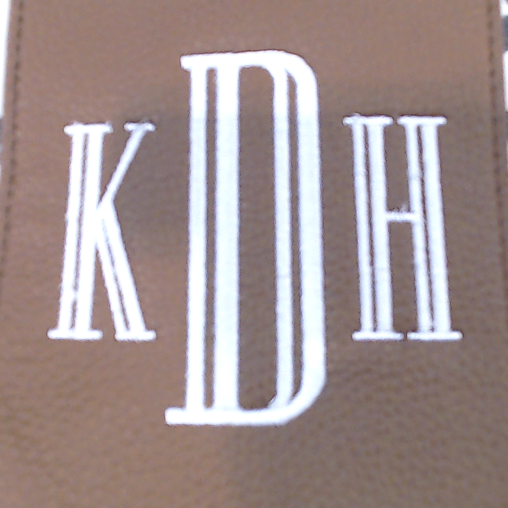 BLOOPER BAG: Monogrammed Leopard Tote Bag