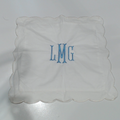 BLOOPER ACCESSORY: Monogrammed Pillow Sham
