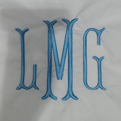 BLOOPER ACCESSORY: Monogrammed Pillow Sham