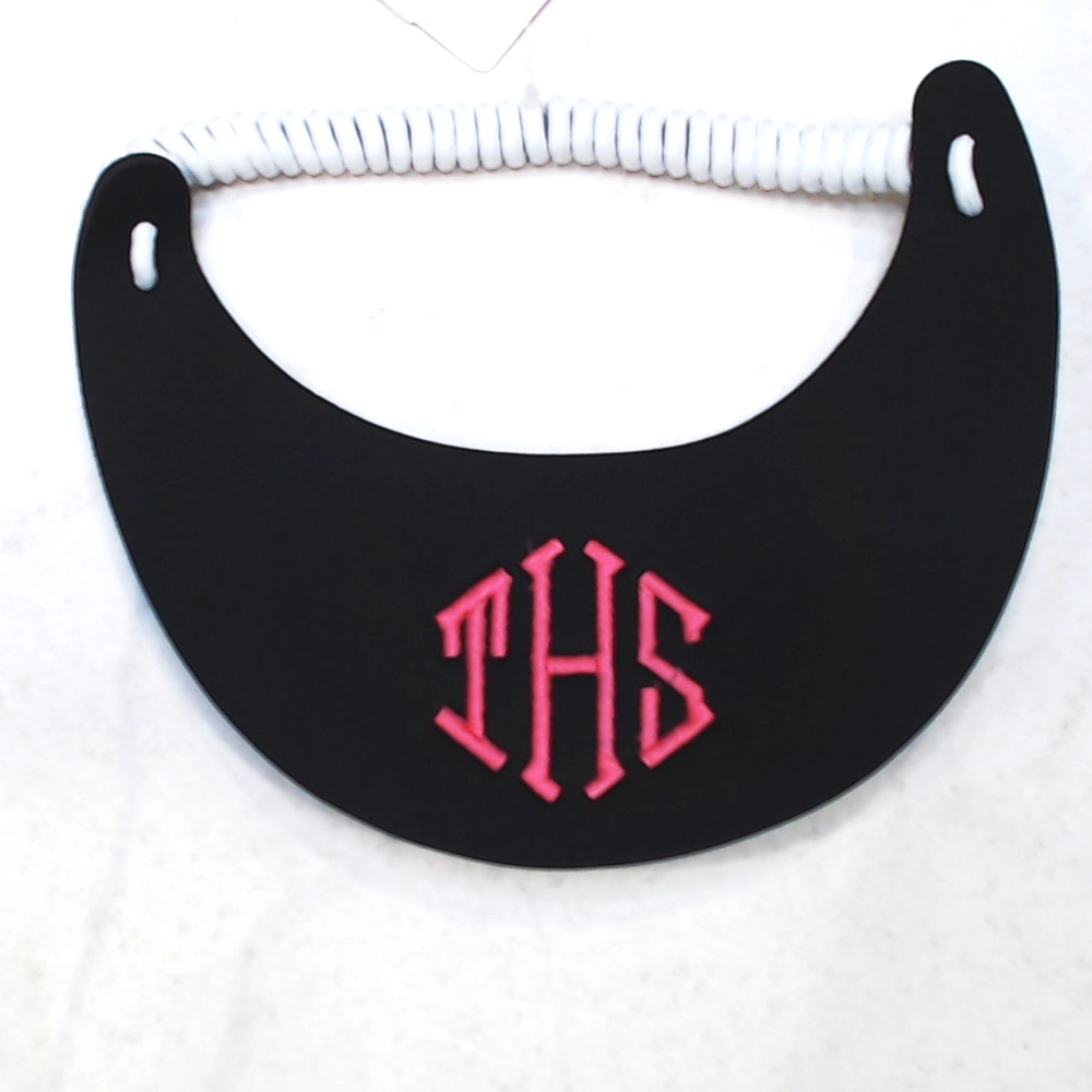 BLOOPER ACCESSORY: Monogrammed Bride Tribe Visor