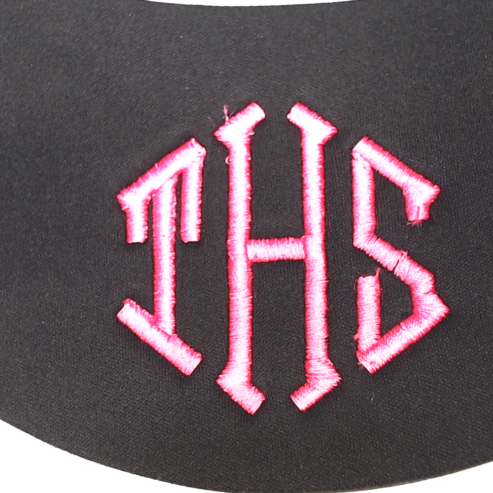 BLOOPER ACCESSORY: Monogrammed Bride Tribe Visor