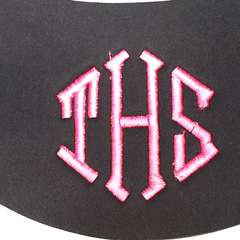 BLOOPER ACCESSORY: Monogrammed Bride Tribe Visor