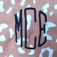 BLOOPER KIDS: Monogrammed Kids Striped Sleeve Shirt