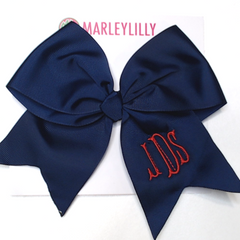 BLOOPER KIDS: Monogrammed Girls Hair Bow