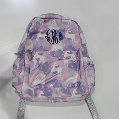 BLOOPER KIDS: Monogrammed Kids Basic Backpack