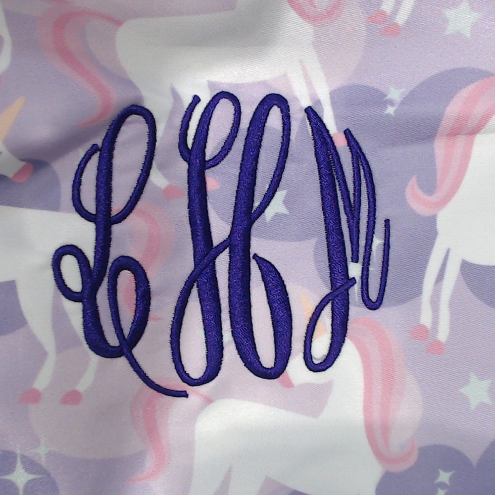 BLOOPER KIDS: Monogrammed Kids Basic Backpack
