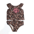 BLOOPER KIDS: Monogrammed Kids Ruffle Tankini