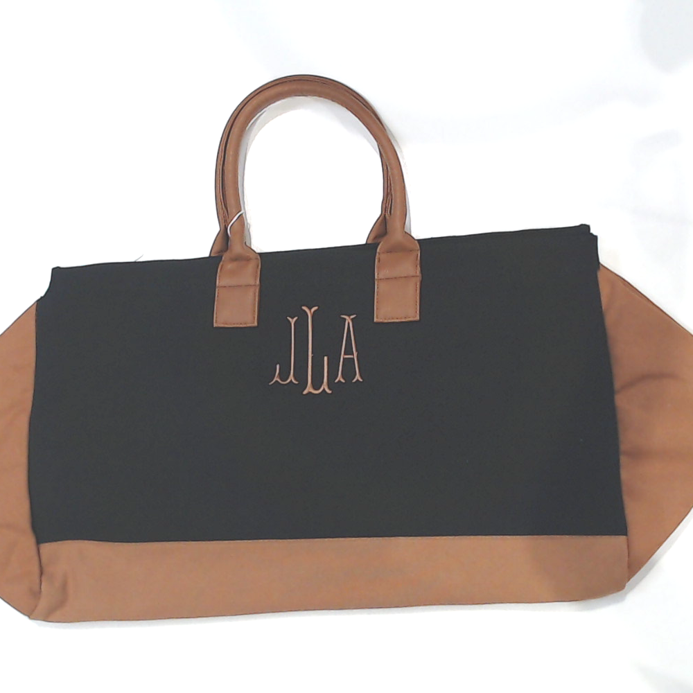 BLOOPER BAG: Monogrammed Upscale Weekender