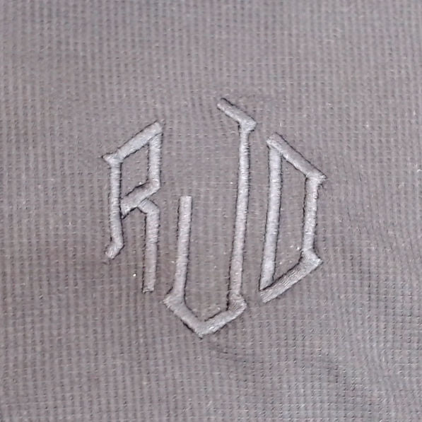 BLOOPER CLOTHING: Monogrammed Waffle Henley Tunic