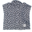BLOOPER CLOTHING: Monogrammed Cowl Neck Poncho