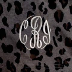 BLOOPER CLOTHING: Monogrammed Cowl Neck Poncho