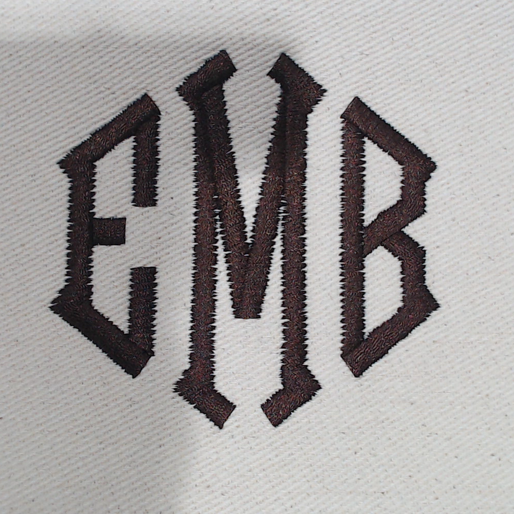 BLOOPER BAG: Monogrammed Vintage Weekender
