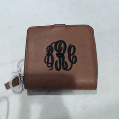 BLOOPER ACCESSORY: Monogrammed Square Wallet