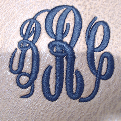 BLOOPER ACCESSORY: Monogrammed Square Wallet