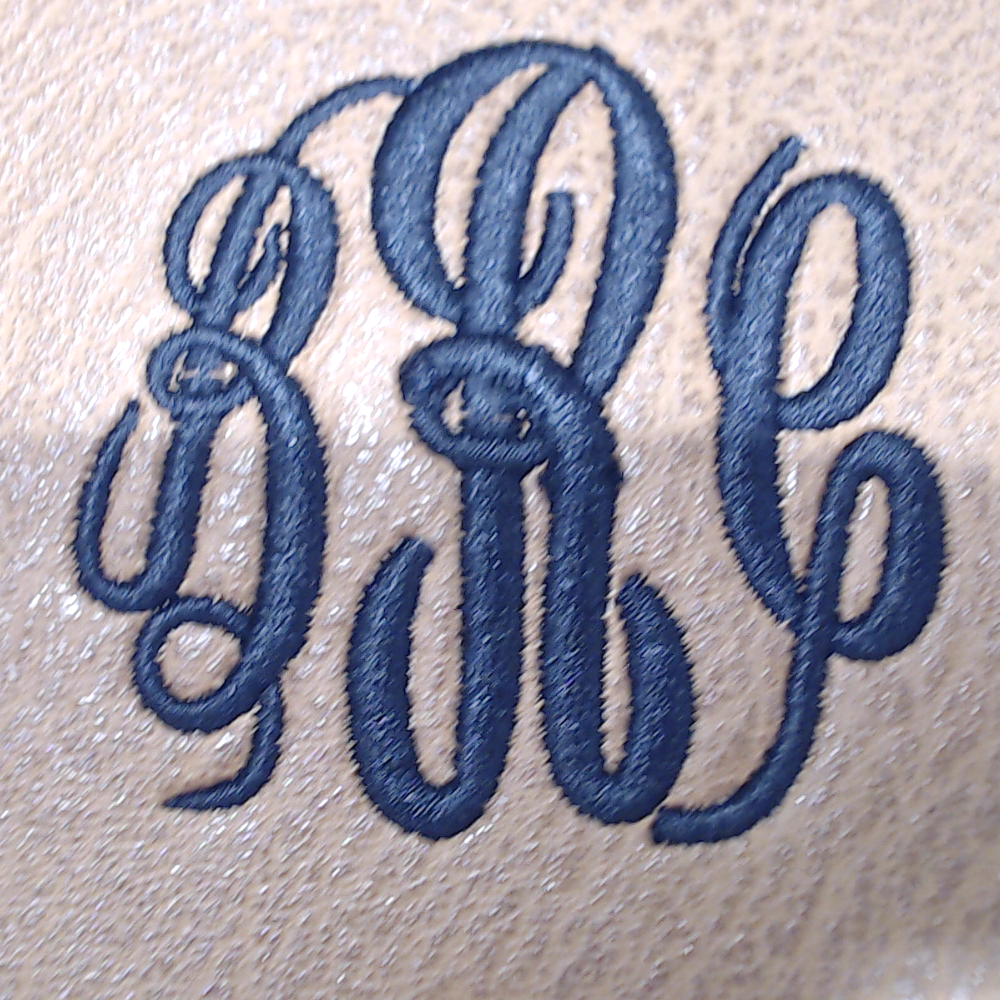 BLOOPER ACCESSORY: Monogrammed Square Wallet