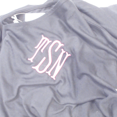 BLOOPER CLOTHING: Monogrammed Cinch Waist Cover Up